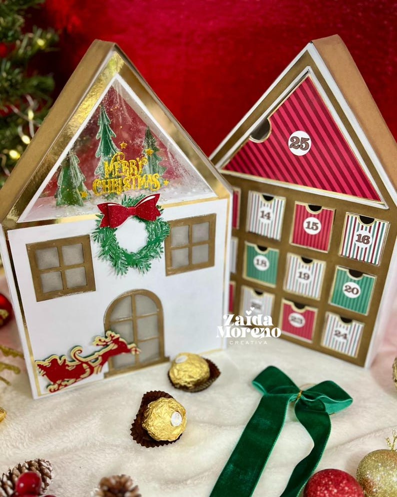 CASITA CALENDARIO DE ADVIENTO