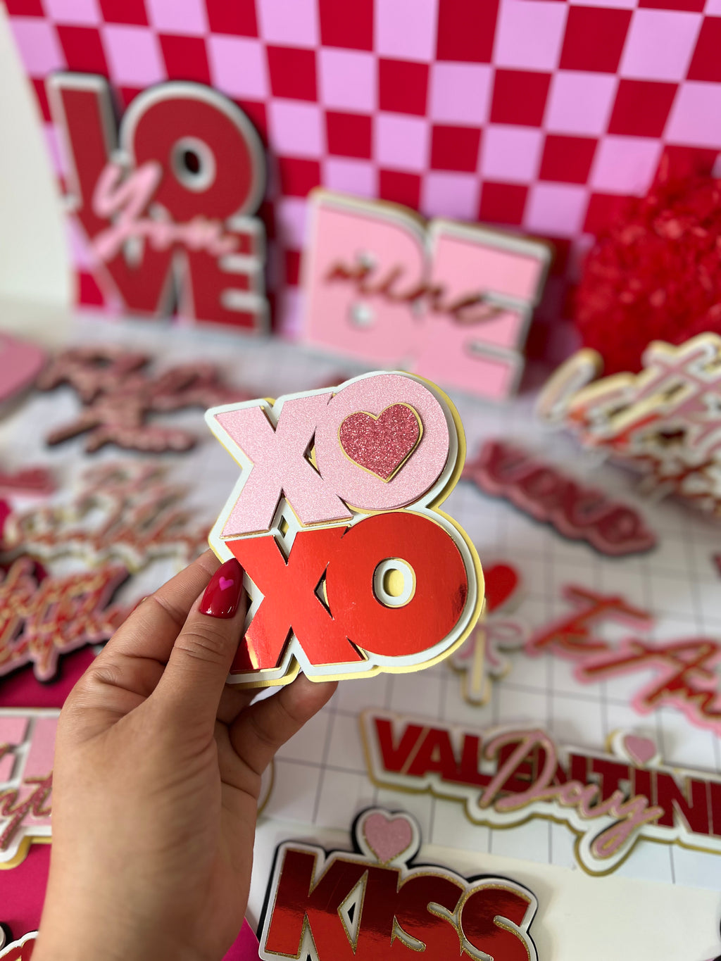 CAKE TOPPER SAN VALENTIN COQUETTE