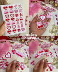 STICKERS - MINI TOPPERS SAN VAÑENTÍN COQUETTE