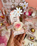 CAJA ESCENARIO PORTA FERRERO DIA DE LAS MADRES MARGARITAS