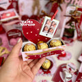 CAJA PORTA FERRERO CORAZON MAMÁ FLORAL