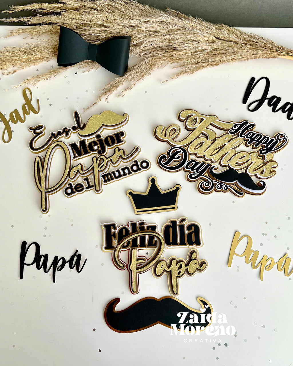 COLECCIÓN TOPPERS GENERICOS DÍA DEL PADRE