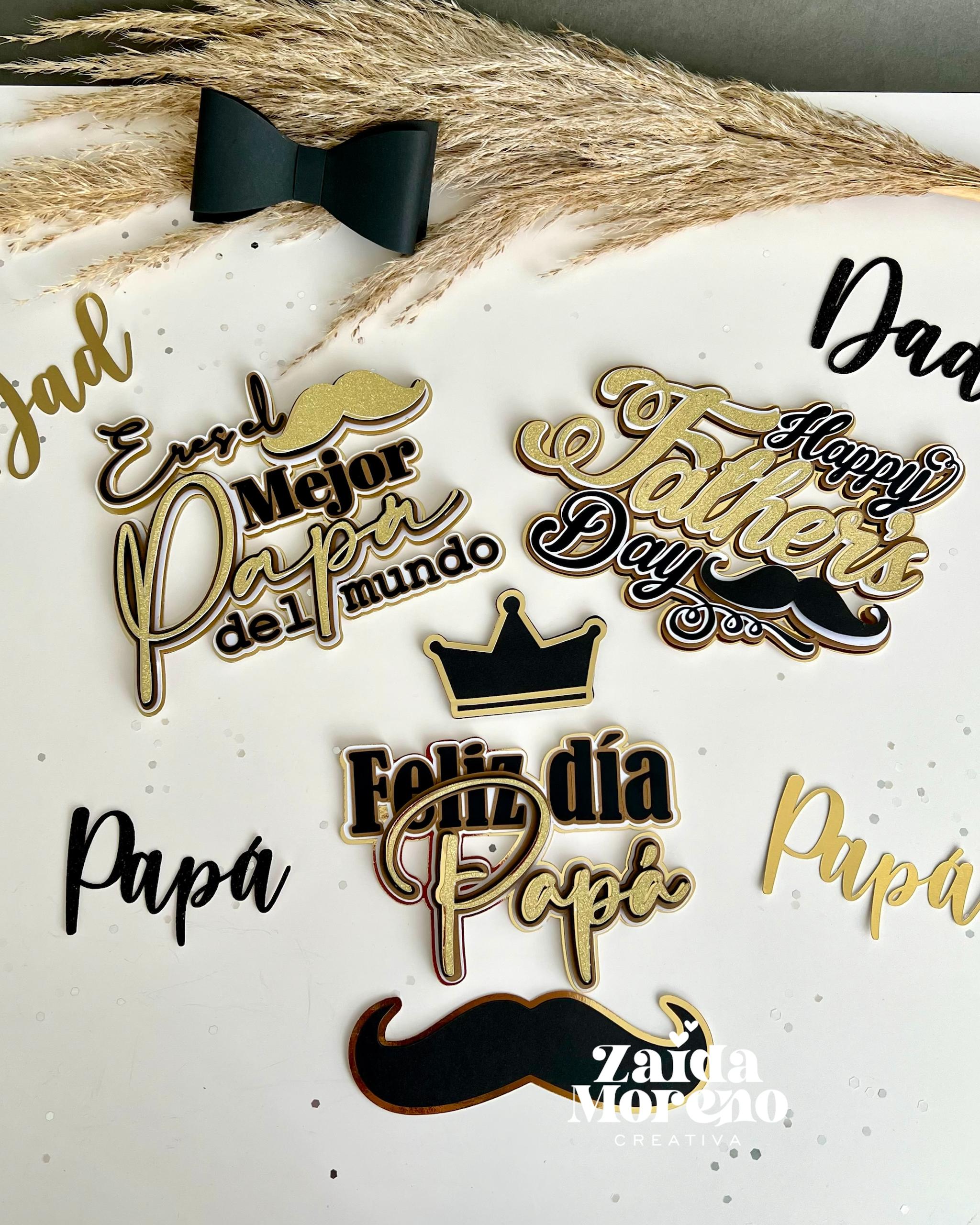 COLECCIÓN TOPPERS GENERICOS DÍA DEL PADRE