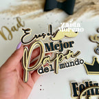 COLECCIÓN TOPPERS GENERICOS DÍA DEL PADRE