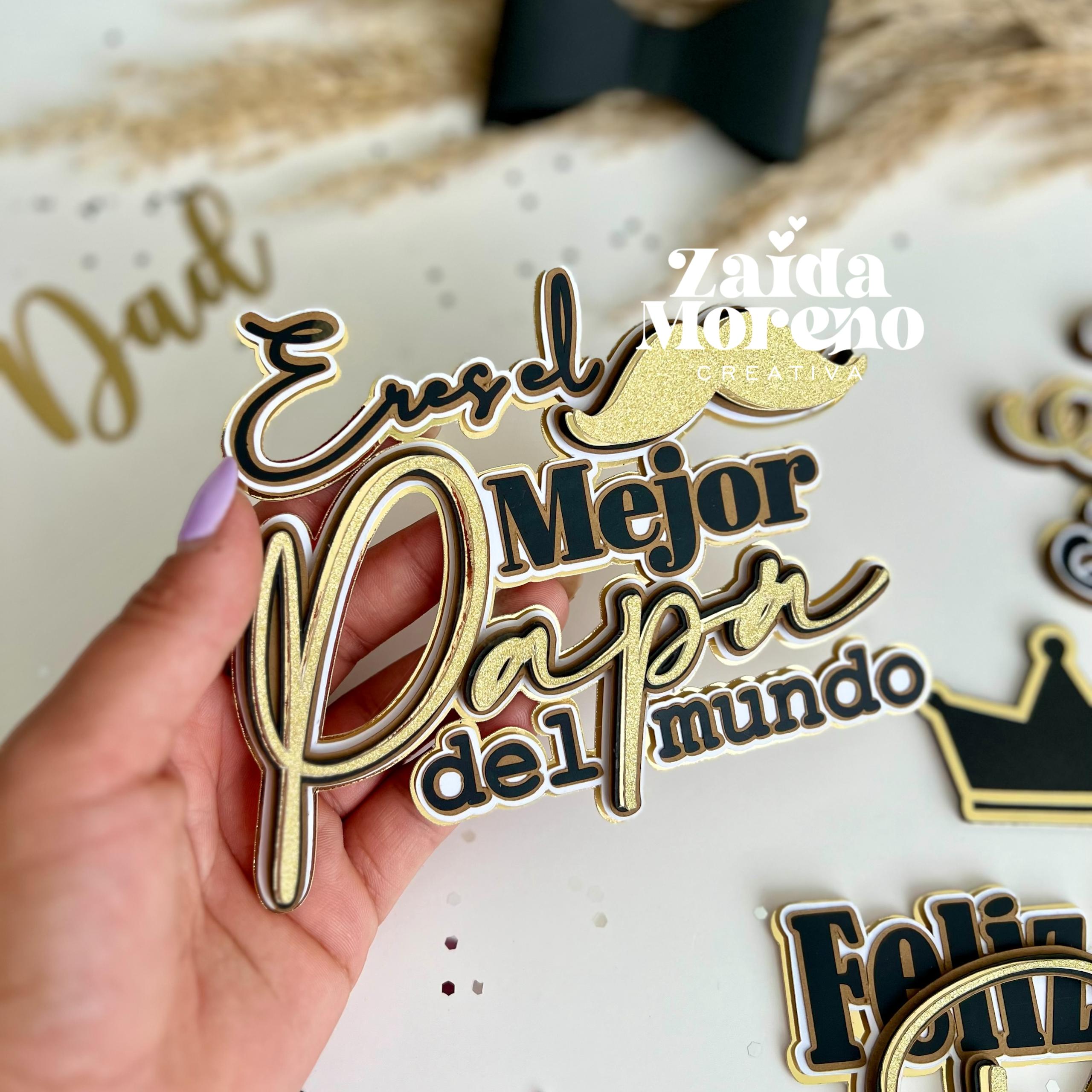 COLECCIÓN TOPPERS GENERICOS DÍA DEL PADRE