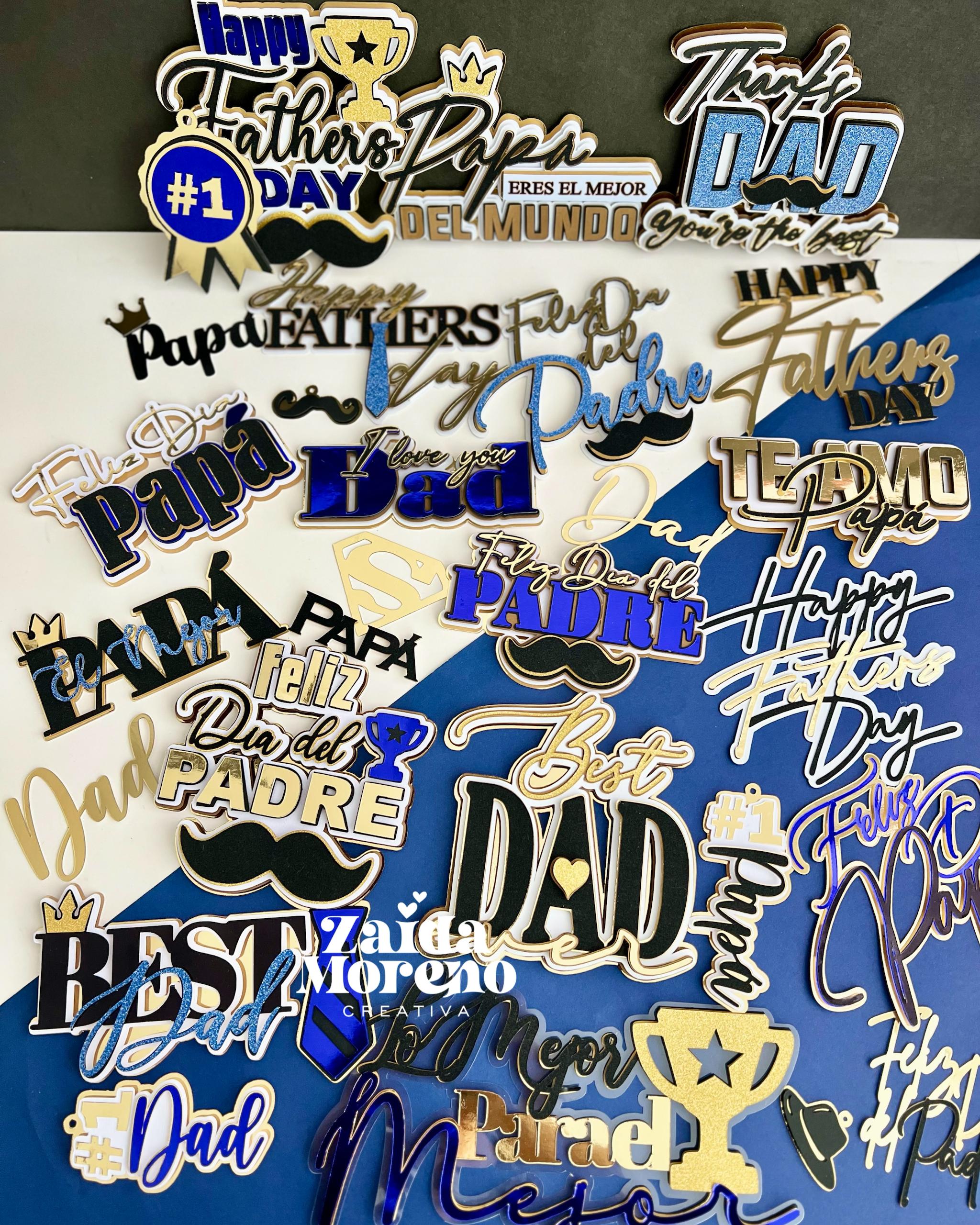 CAKE TOPPERS DÍA DEL PADRE