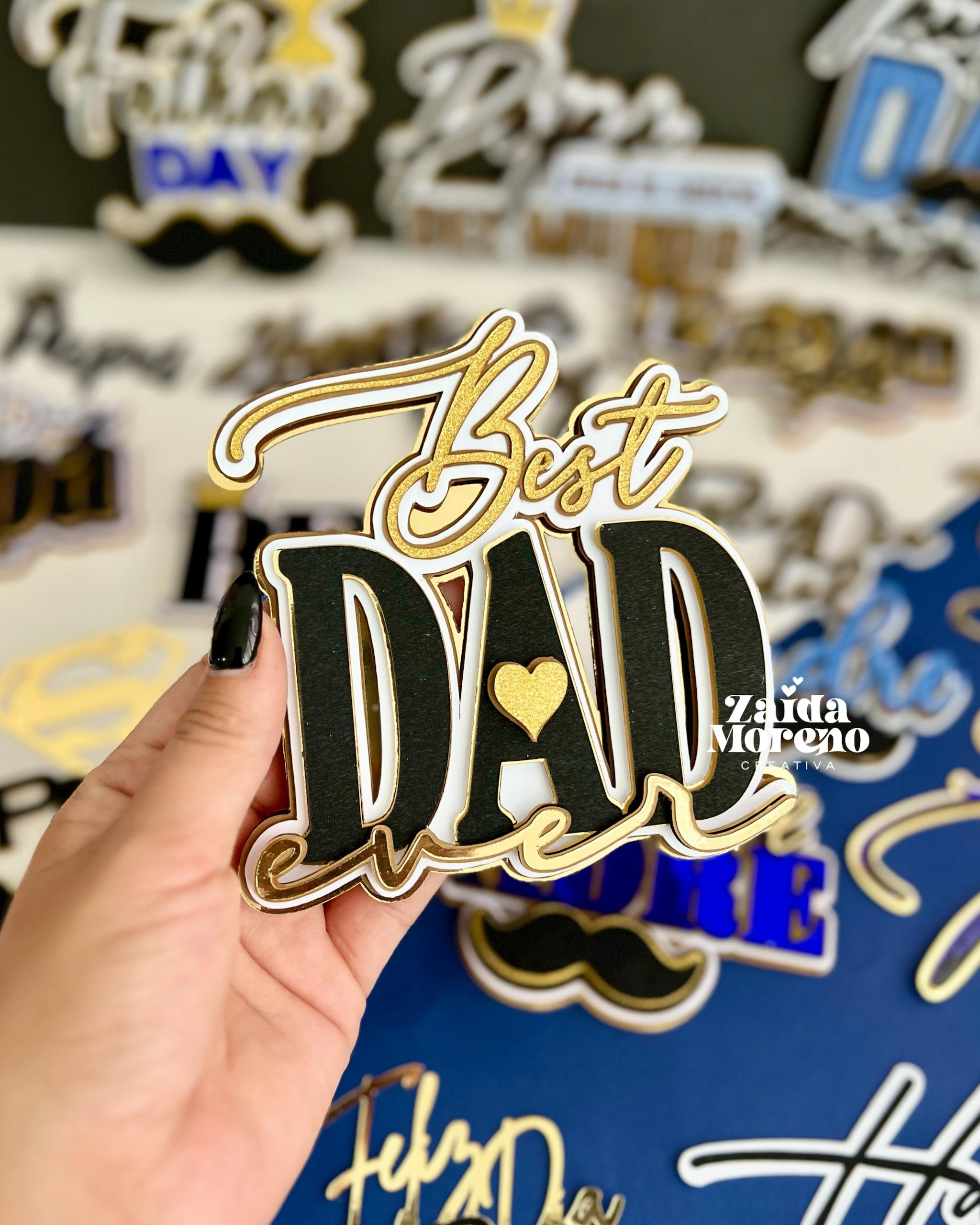 CAKE TOPPERS DÍA DEL PADRE