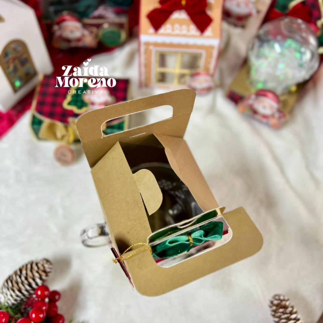 CAJA PARA TAZA DE NAVIDAD