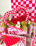 BOLSA ASA DE CORAZÓN VALENTINE´S DAY