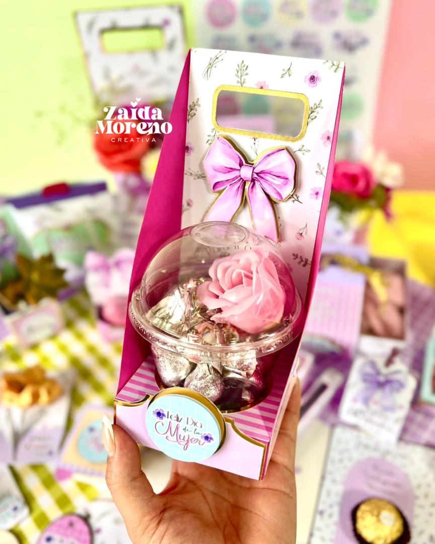 PORTA DOMO DÍA DE LA MUJER