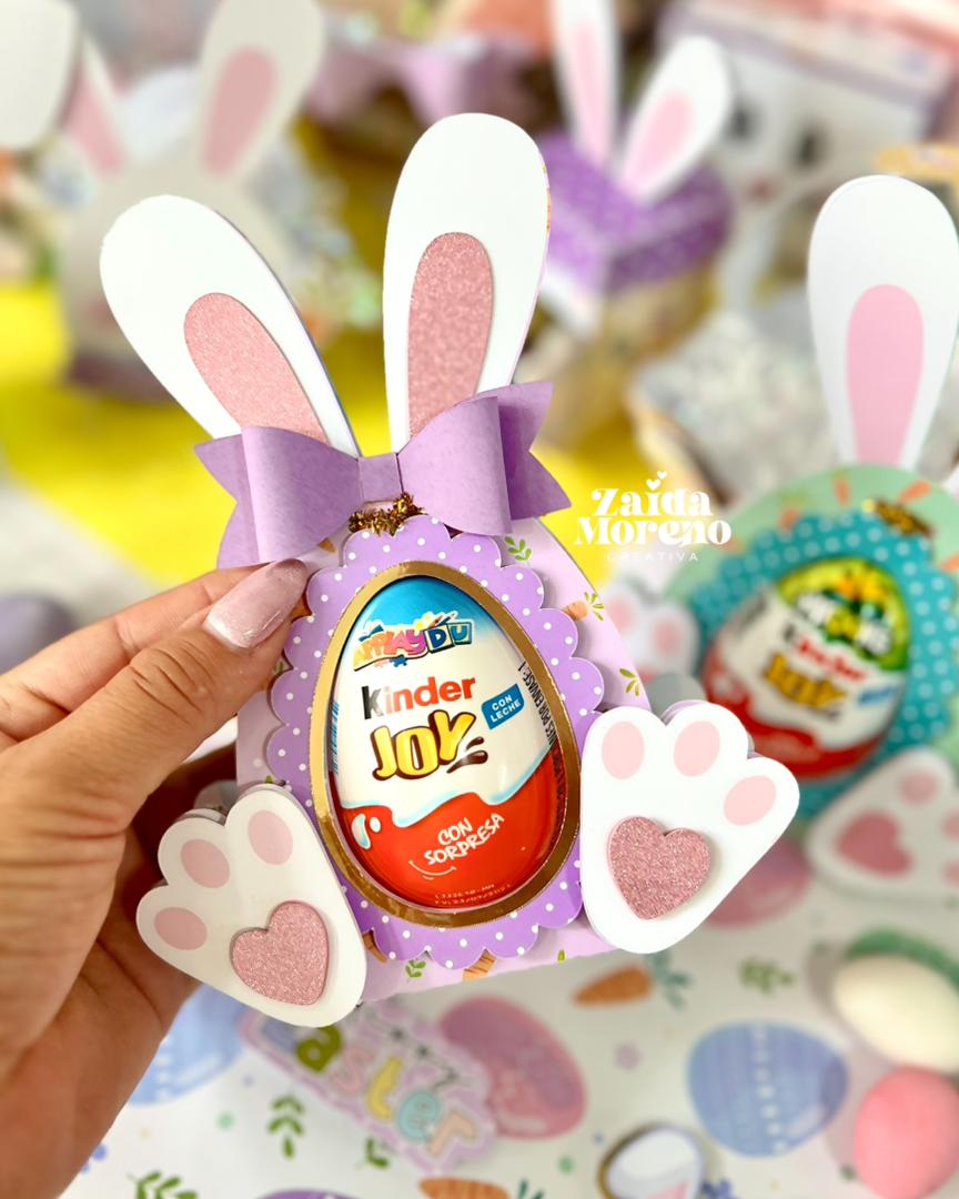 PORTA HUEVO KINDER JOY DULCE PASCUA