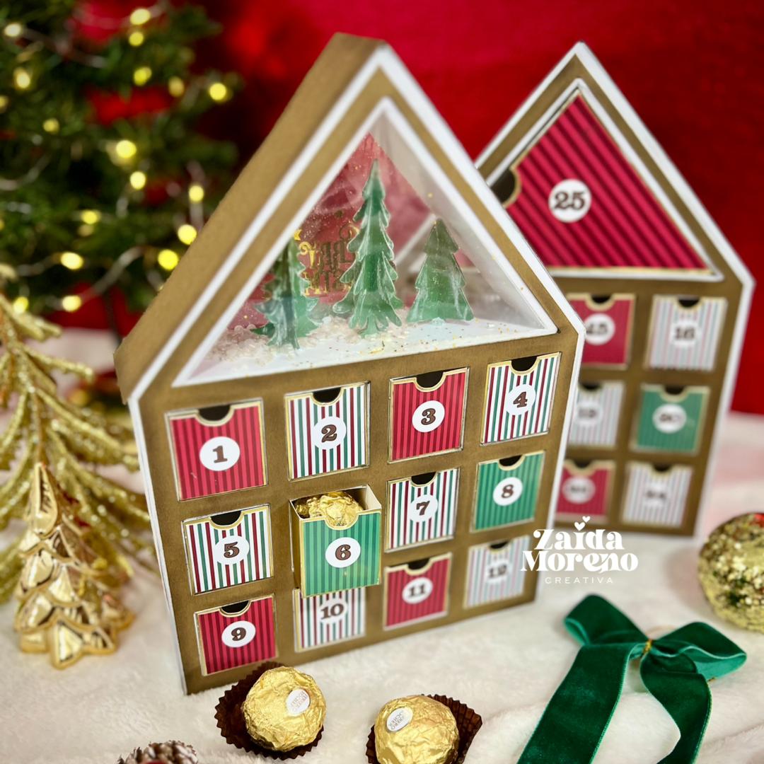 CASITA CALENDARIO DE ADVIENTO