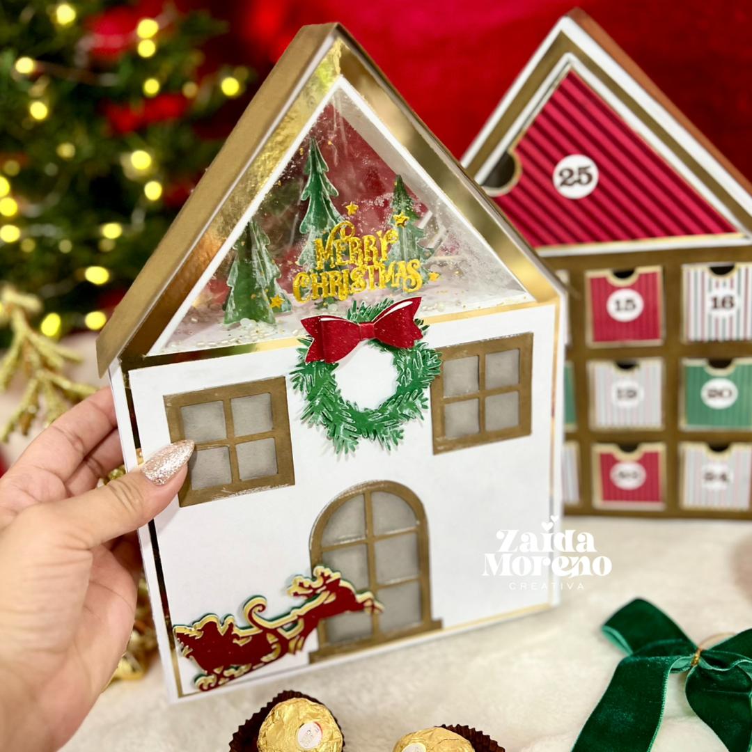 CASITA CALENDARIO DE ADVIENTO