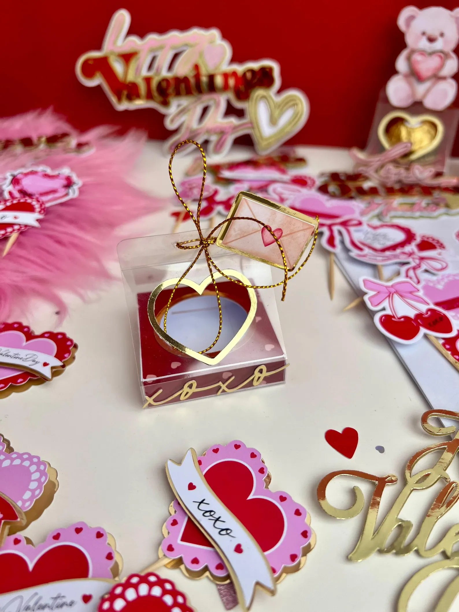 CAJA PORTA FERRERO OSO SAN VALENTÍN