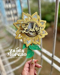 CAKE TOPPER GIRASOL