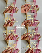 CAKE TOPPERS GENERICOS LETRAS FINAS