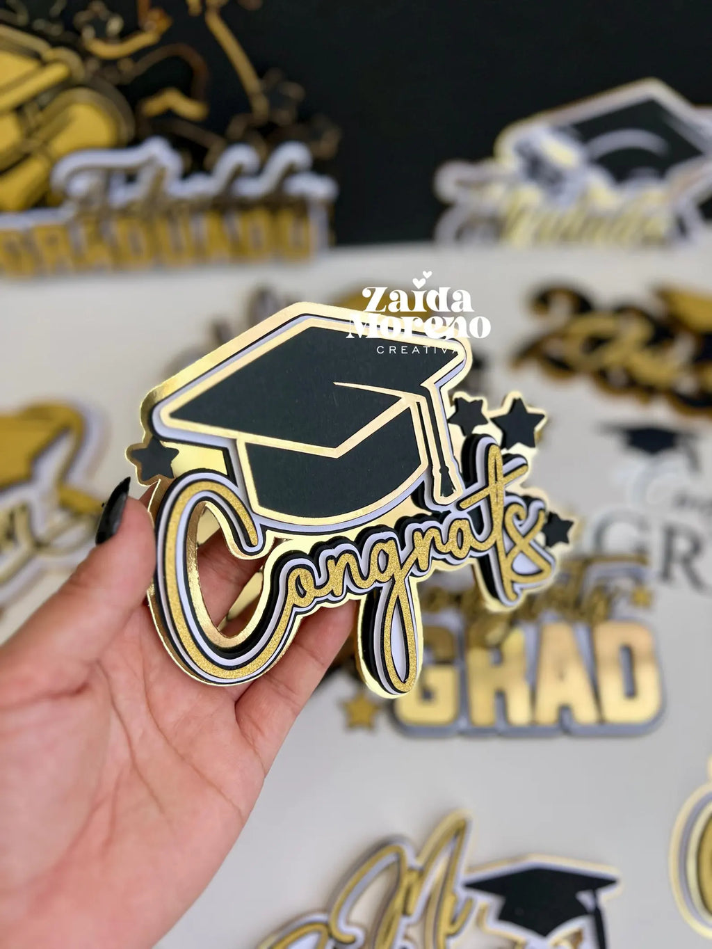 CAKE TOPPERS GENÉRICOS DE GRADUACIÓN