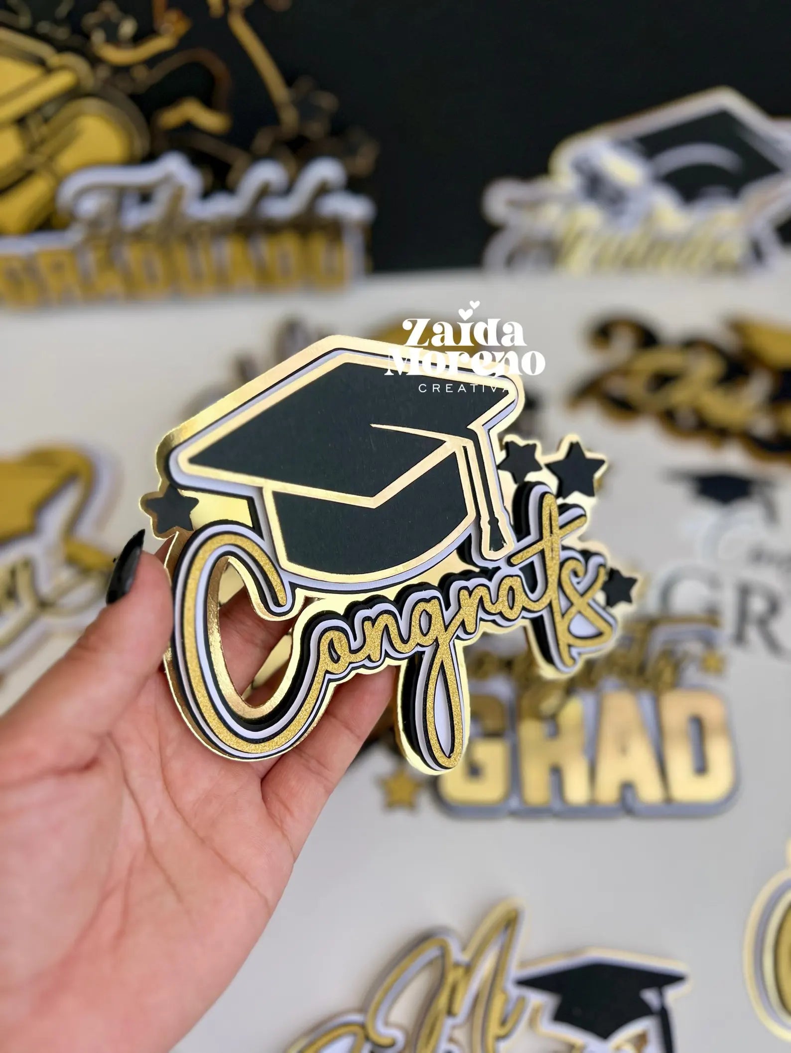 CAKE TOPPERS GENÉRICOS DE GRADUACIÓN