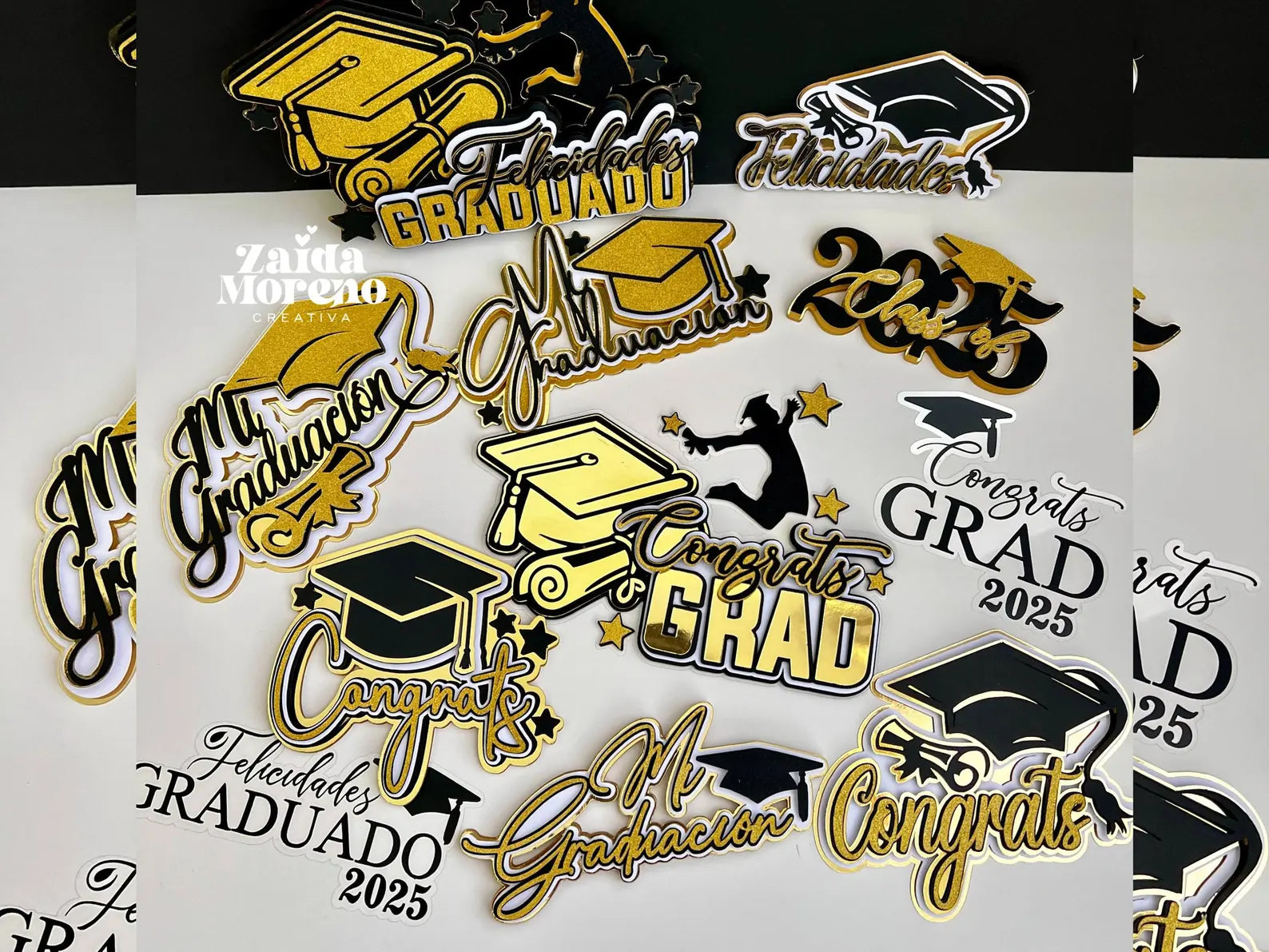 CAKE TOPPERS GENÉRICOS DE GRADUACIÓN