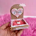 CAJA VELA DE FLOR DÍA DE LAS MADRES MARGARITAS