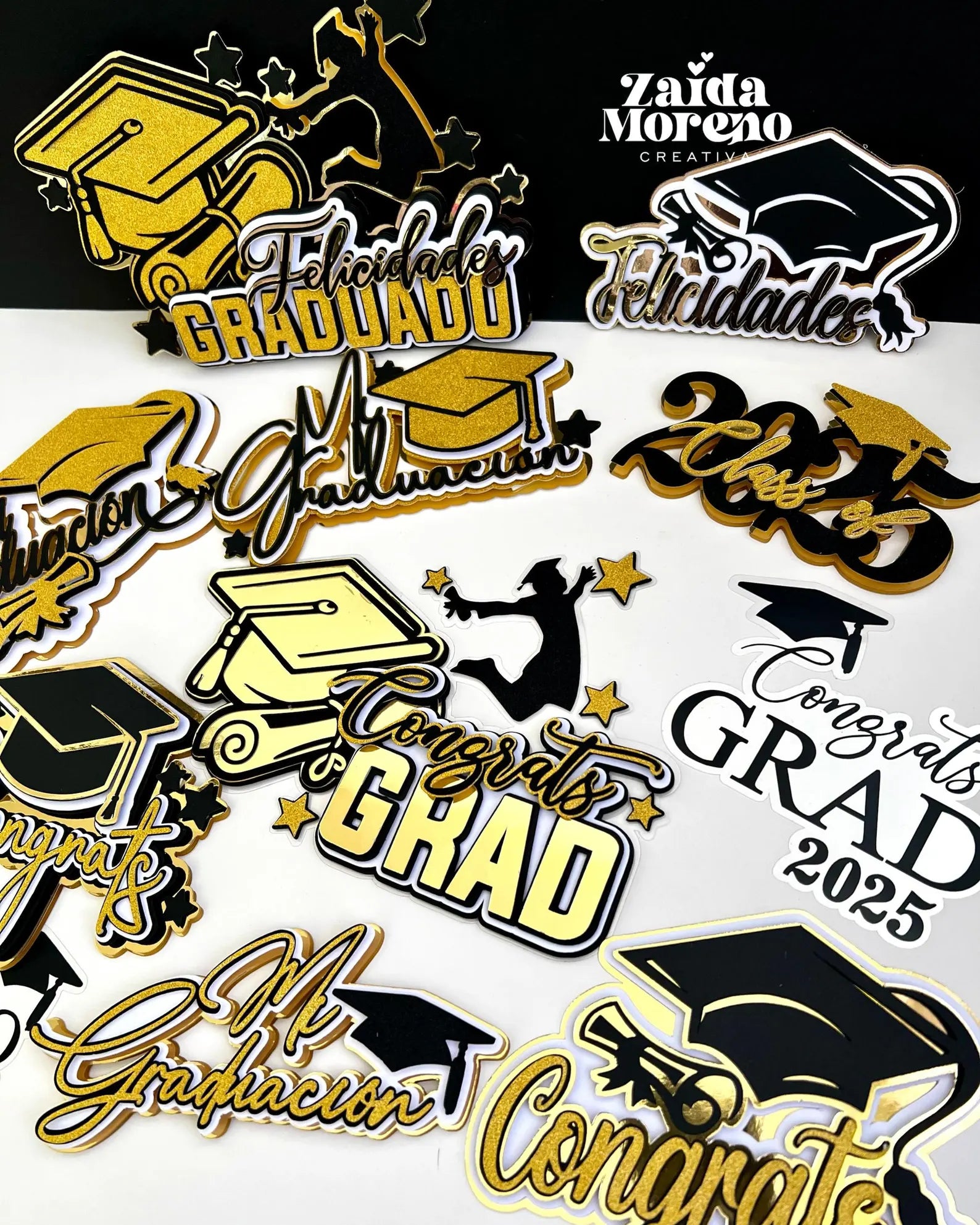 CAKE TOPPERS GENÉRICOS DE GRADUACIÓN