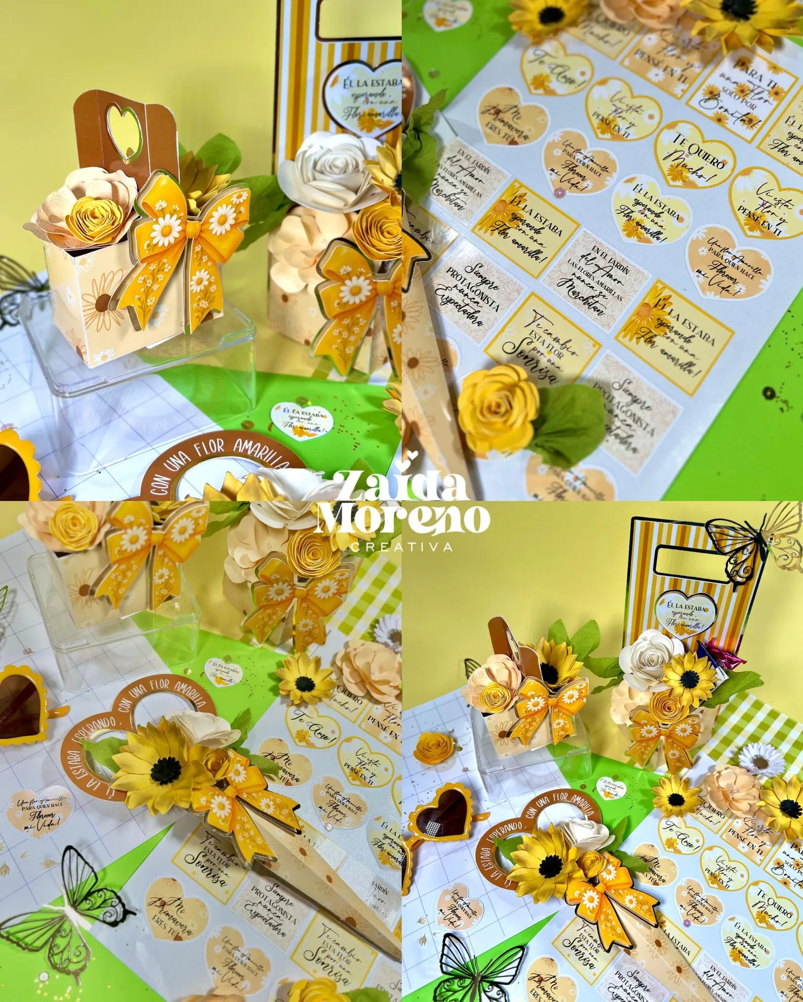 COLECCION FLORES AMARILLAS