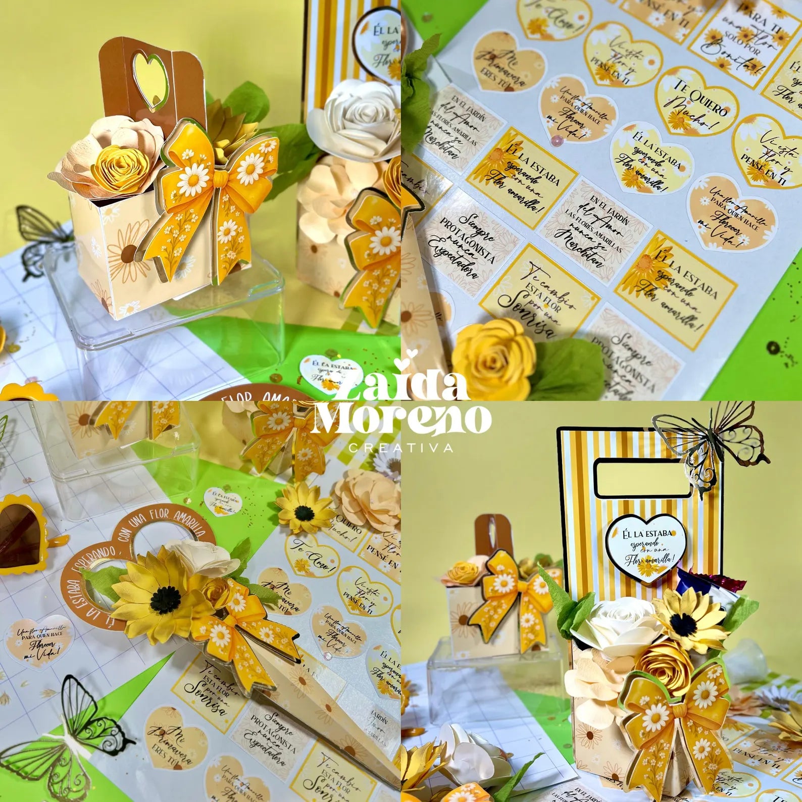 COLECCION FLORES AMARILLAS