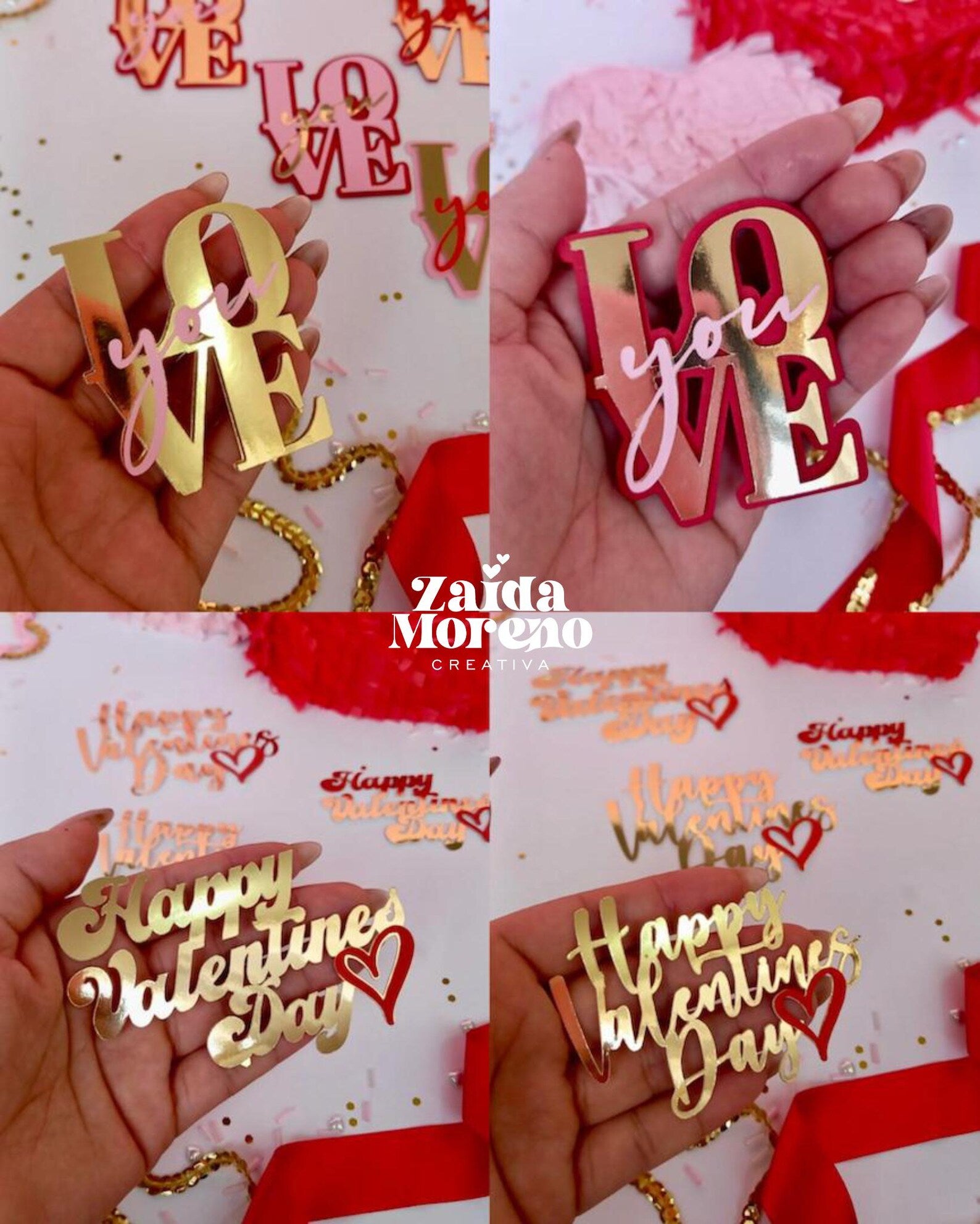 CAKE TOPPER SAN VALENTIN