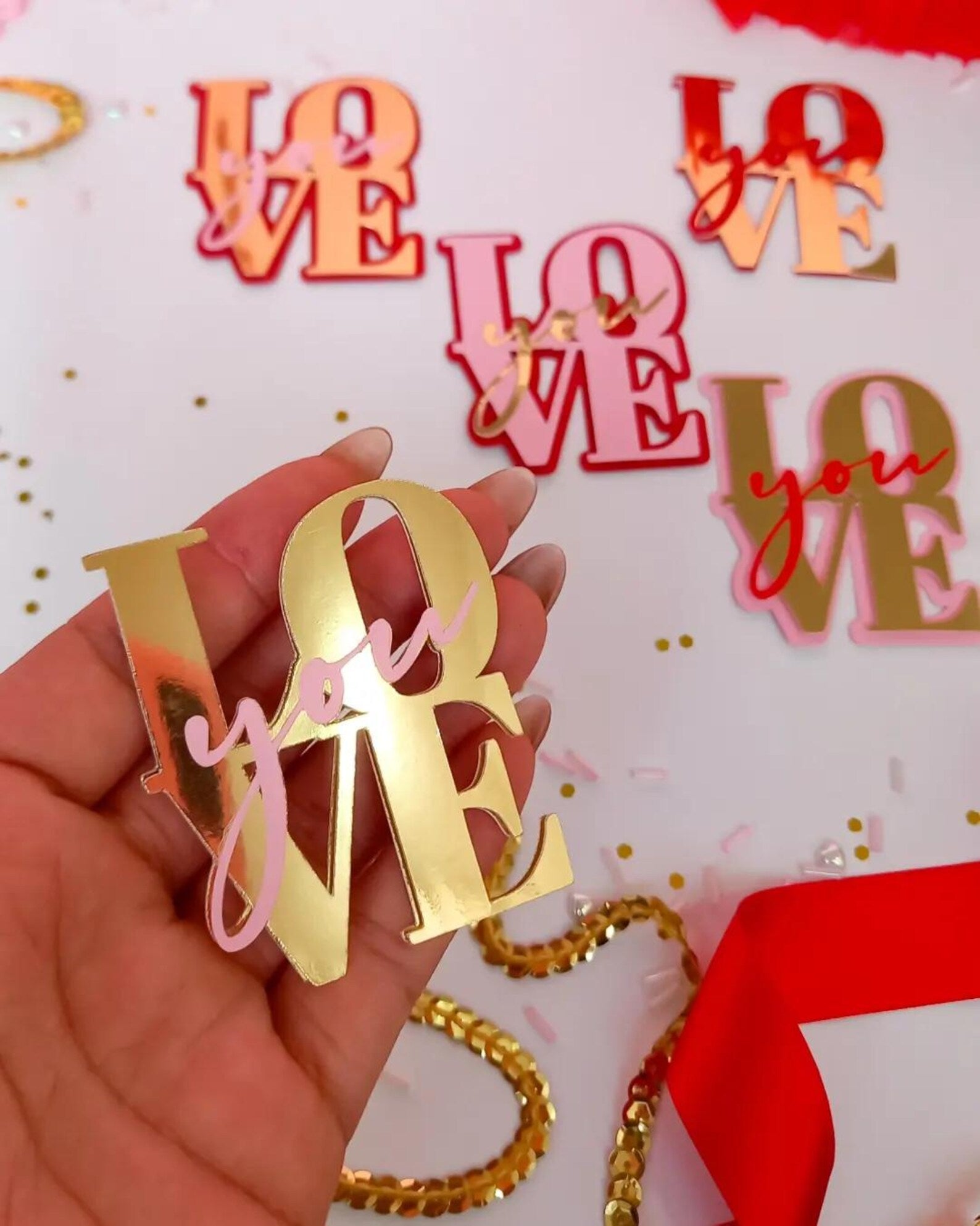 CAKE TOPPER SAN VALENTIN