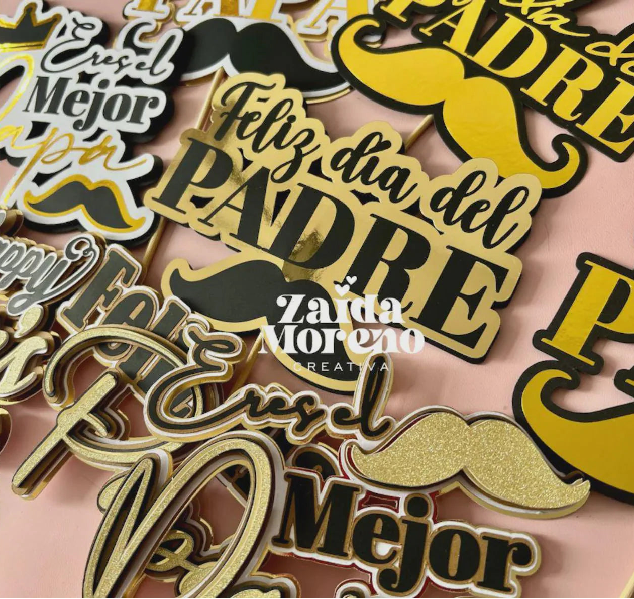 COLECCIÓN TOPPERS GENERICOS DÍA DEL PADRE